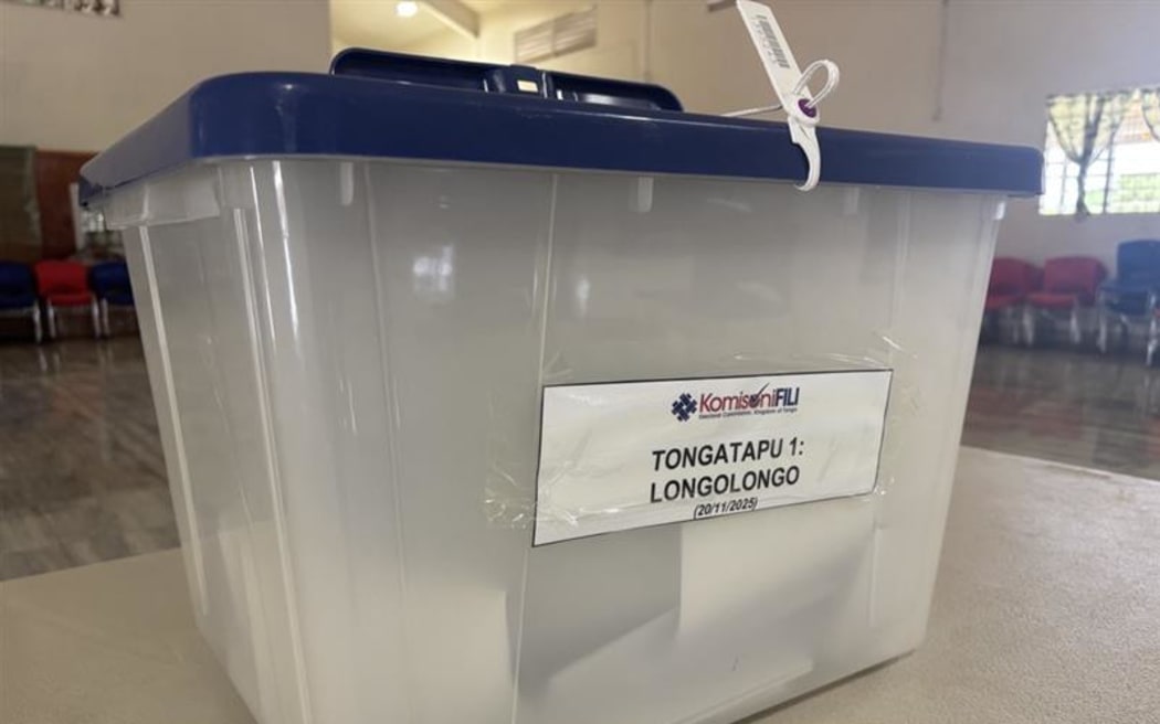 Longolongo polling station, Tongatapu 1 constituency, Nukualofa, Tonga. 20 November 2025
