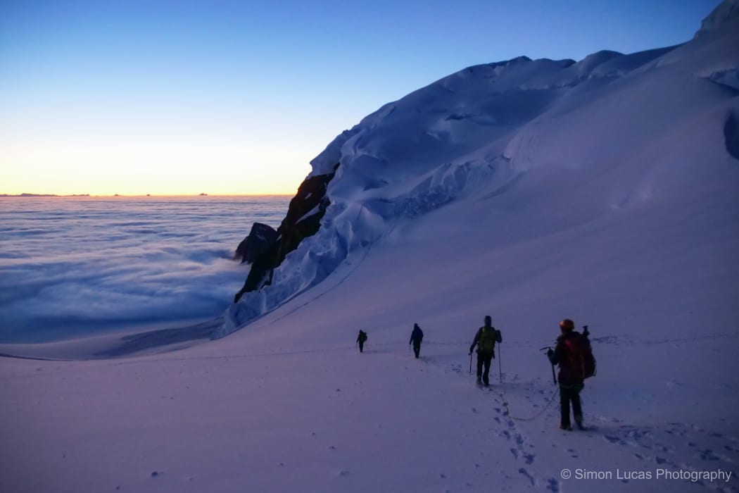 Expedition to climb Mt Scott on the Antarctic Peninsula