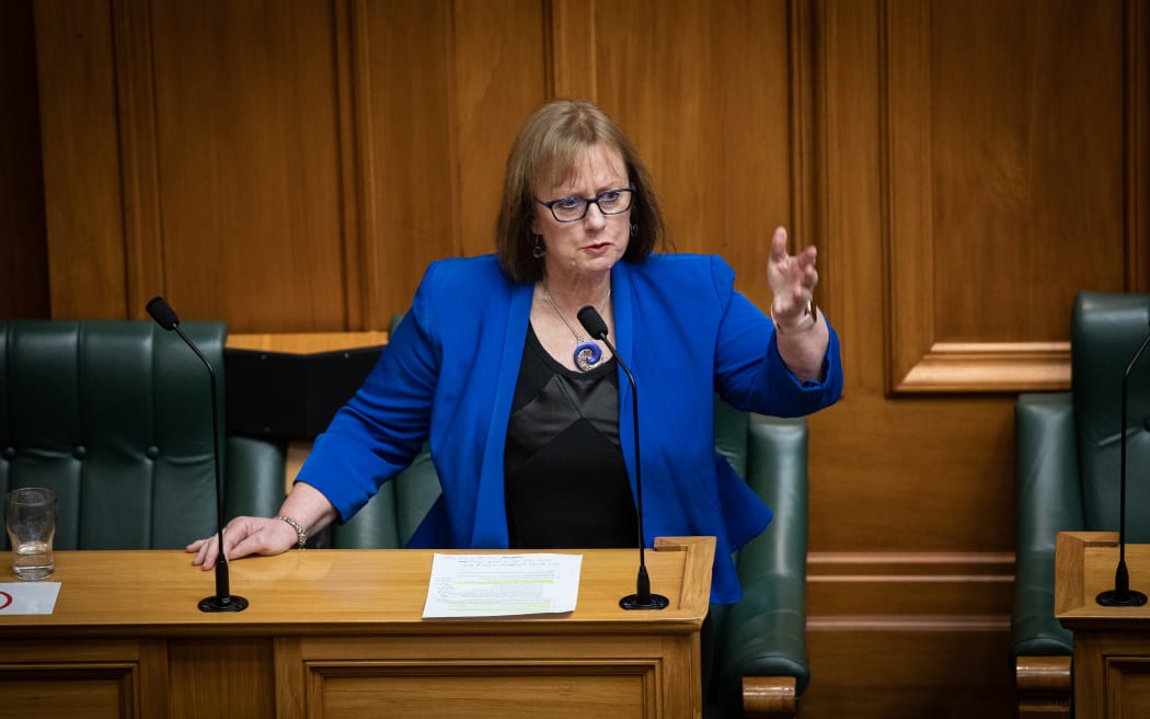 National MP Barbara Kuriger in the House