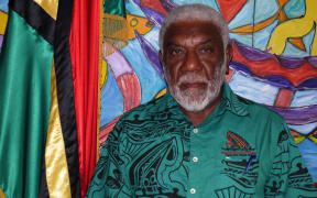 Vanuatu Prime Minister Joe Natuman