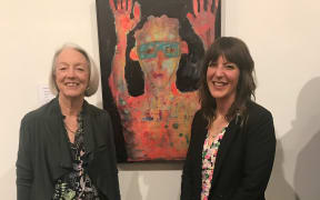 Emma Hercus and her mother Tessa Hall