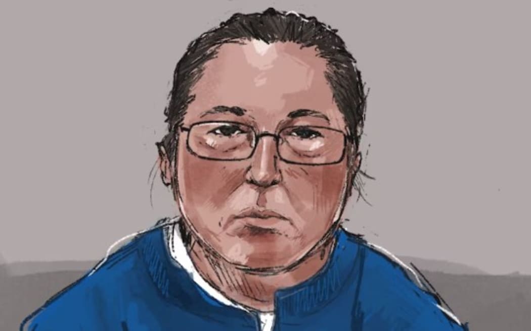 A drawing of Erin Patterson.
