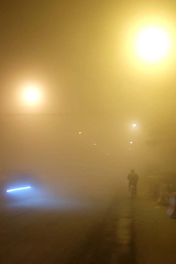 Heavy pollution in Fei jia cun village, Beijing.