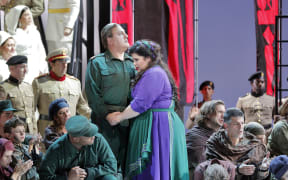 A scene from Aida at San Francisco Opera