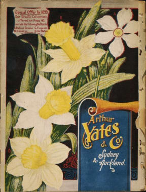 Arthur Yates & Co nursery catalogue cover 1899