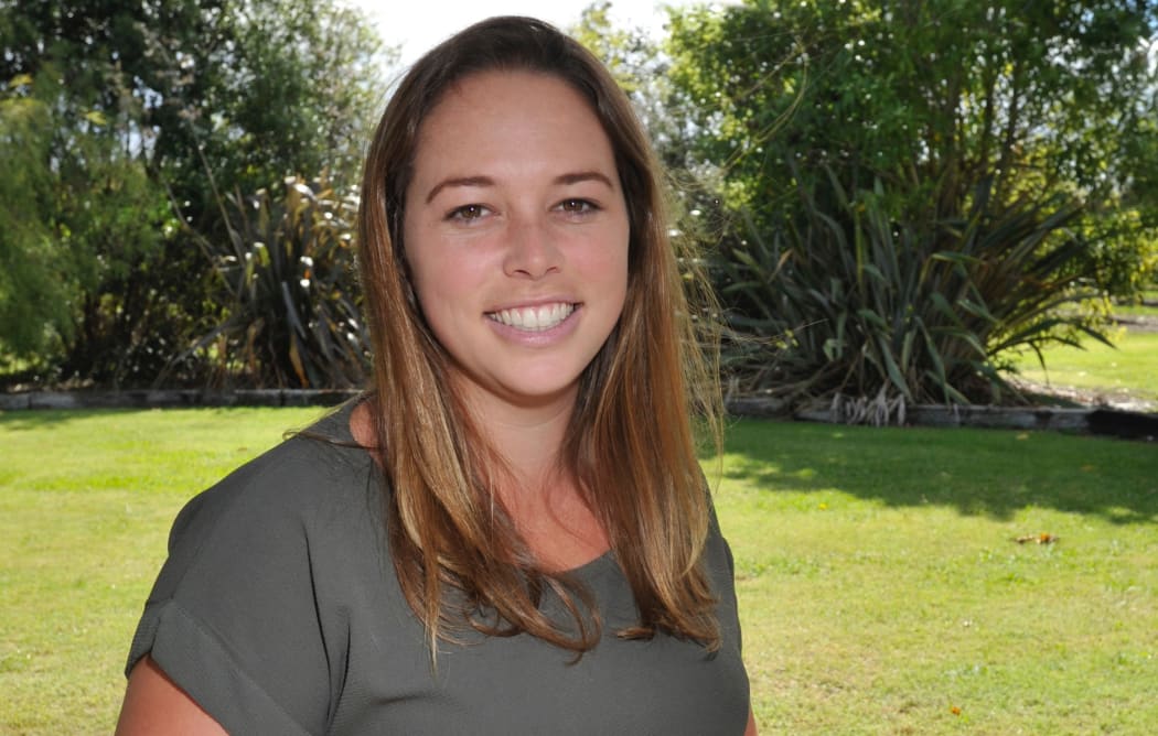 Saffron grower Haley Heathwaite