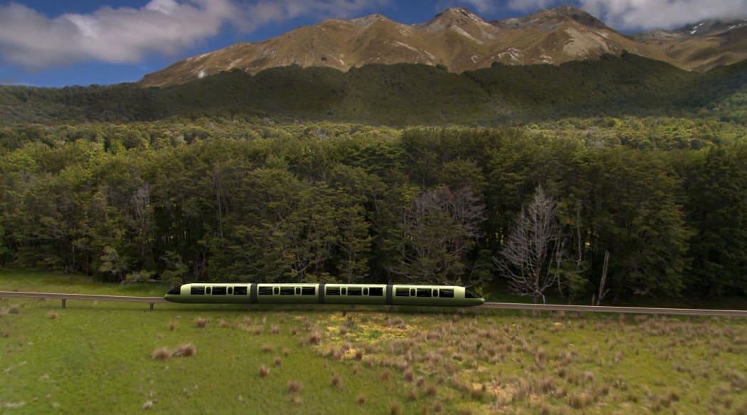 The proposed monorail.