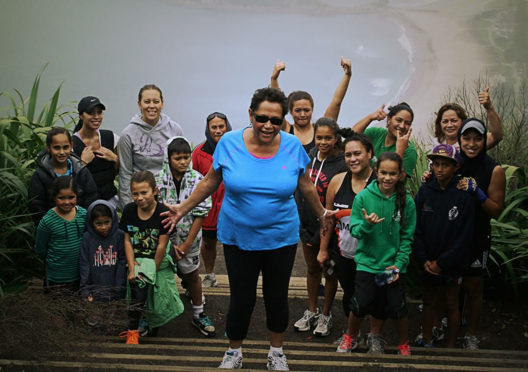 Emotions were high on the day Tiana made it up Mauao after thirteen years due to rheumatoid arthritis.