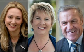 Sarah Dowie, Nicky Wagner and David Carter