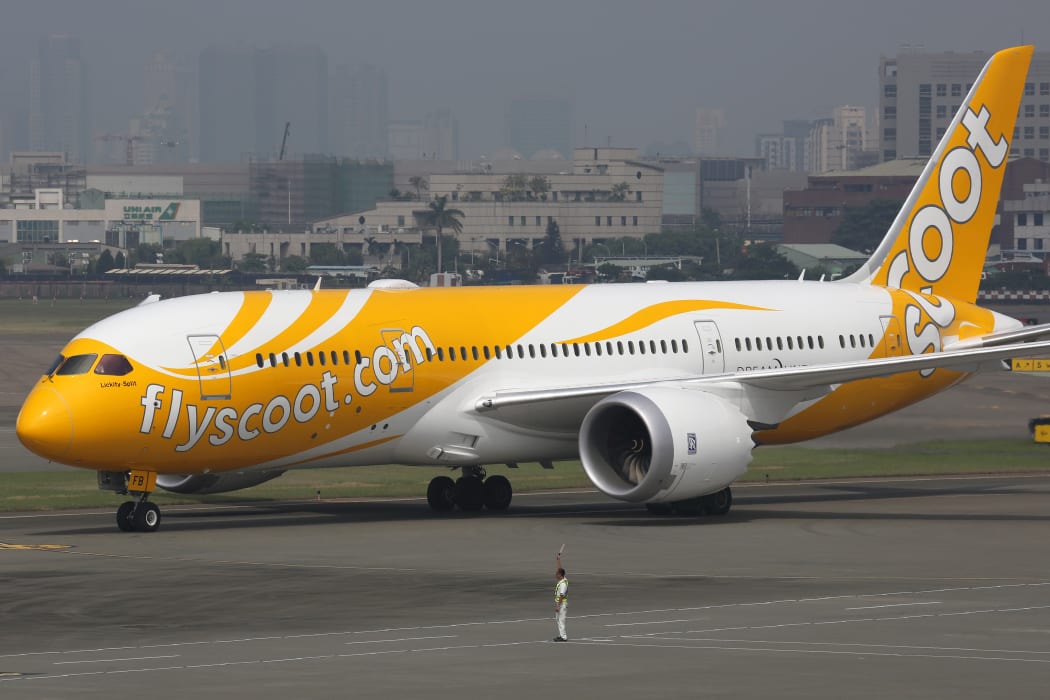 A Scoot Boeing 787-8 Dreamliner  Scoot is a low-cost airline from Singapore.