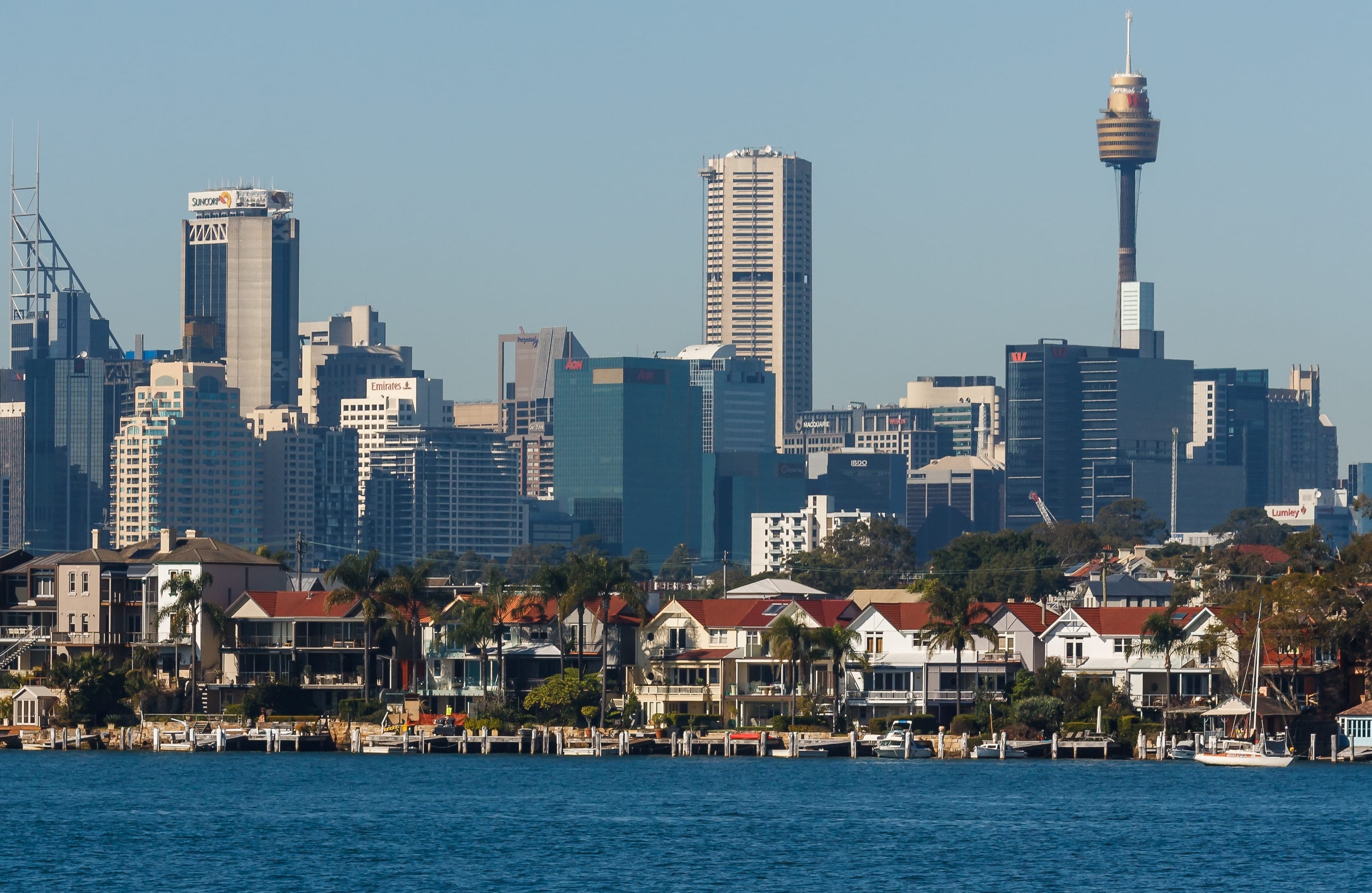 houses and skyline - Sydney, Australia (undated)