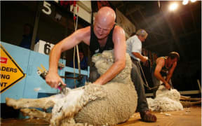Champion shearer Sir David Fagan