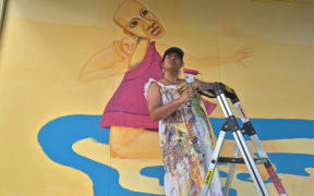 Ōtaki artist Regan Balzer