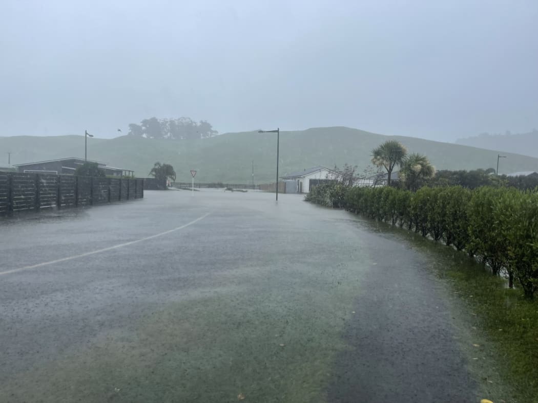 Flooding in Sponge Bay, Gisborne
