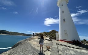 Castlepoint Lighthouse in Masterton, where a holiday booze ban could soon be in place in the township.