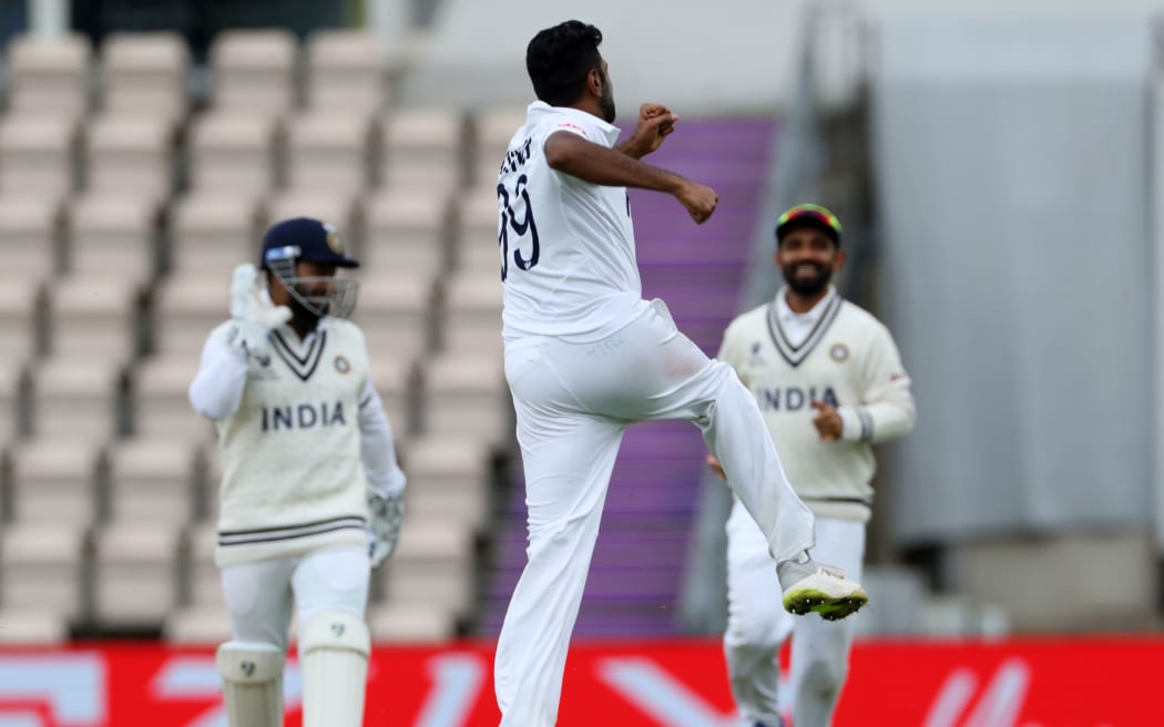 Ravi Ashwin of India.
