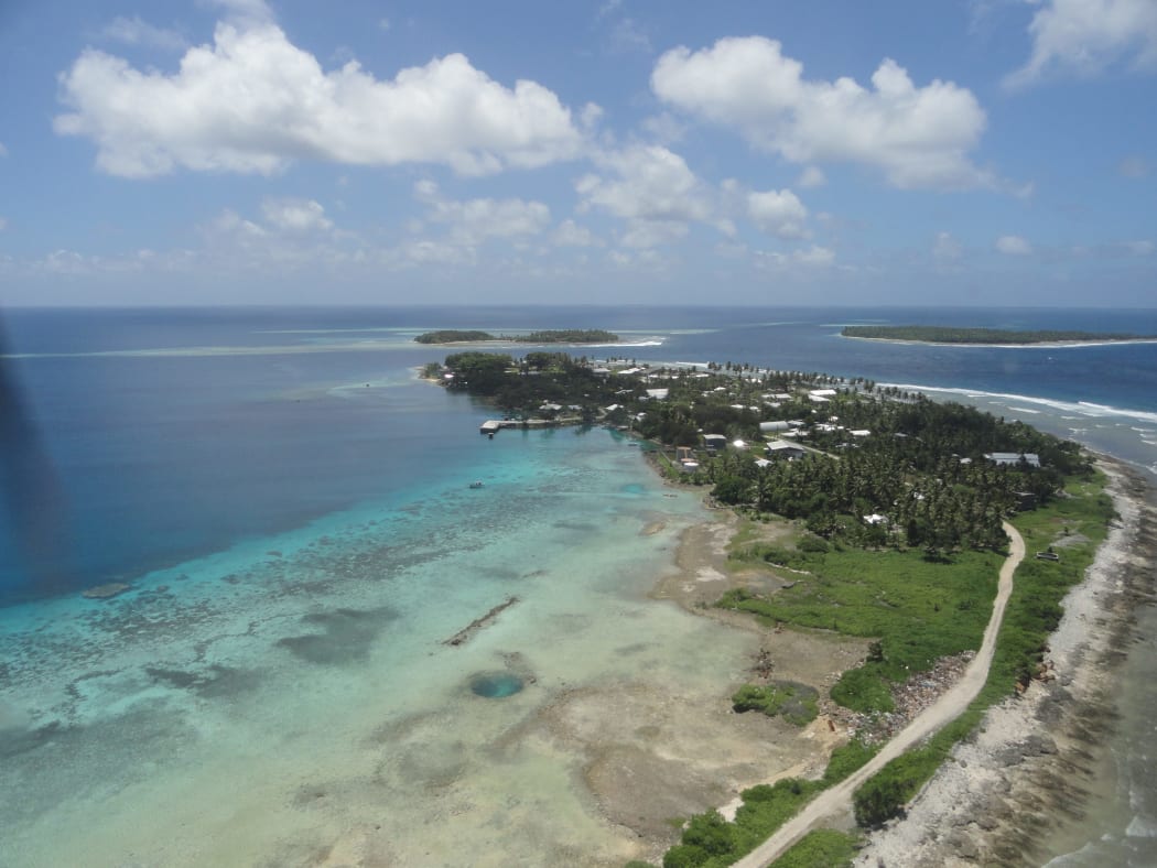 Five Marshall Islanders in a small boat drifted into Jaluit Atoll after nine days of drifting