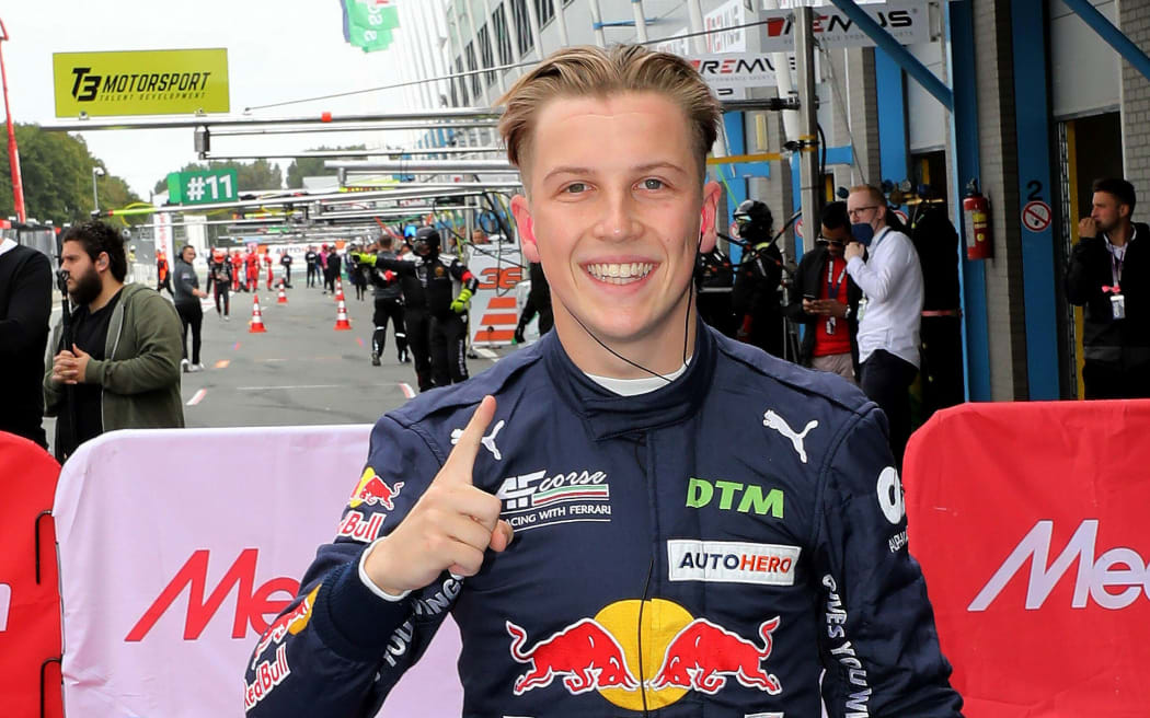 Liam Lawson in the 2021 DTM
