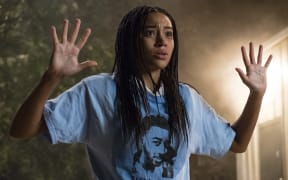 Amandla Stenberg stars in Twentieth Century Fox's THE HATE U GIVE. Photo Credit: Erika Doss.