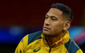 Australia fullback Israel Folau. 11.4.19