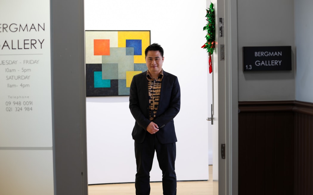 Benny Chan is the gallery manager of Bergman Gallery in Auckland.