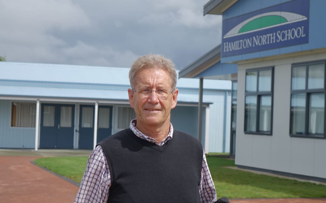 Hamilton North School principal Tony Kane