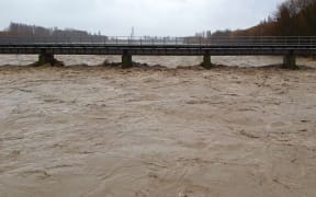 Ashburton River at 2pm this afternoon