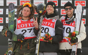 Henrik Harlaut, Alex Bellemare and Jossi Wells.
