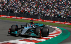 Mercedes Formula One driver George Russell.