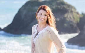 Charlotte Ward, who owns the Silk Skin Spa beauty salon, is working nights completing online shopping orders at a supermarket to support her business and staff.