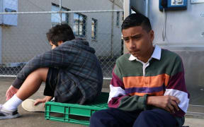 Casta-Troy Cocker-Lemailie and Desmond Malakai in 'Waiting', which has won best short film at New Zealand International Film Festival and will screen at the Toronto fest too.