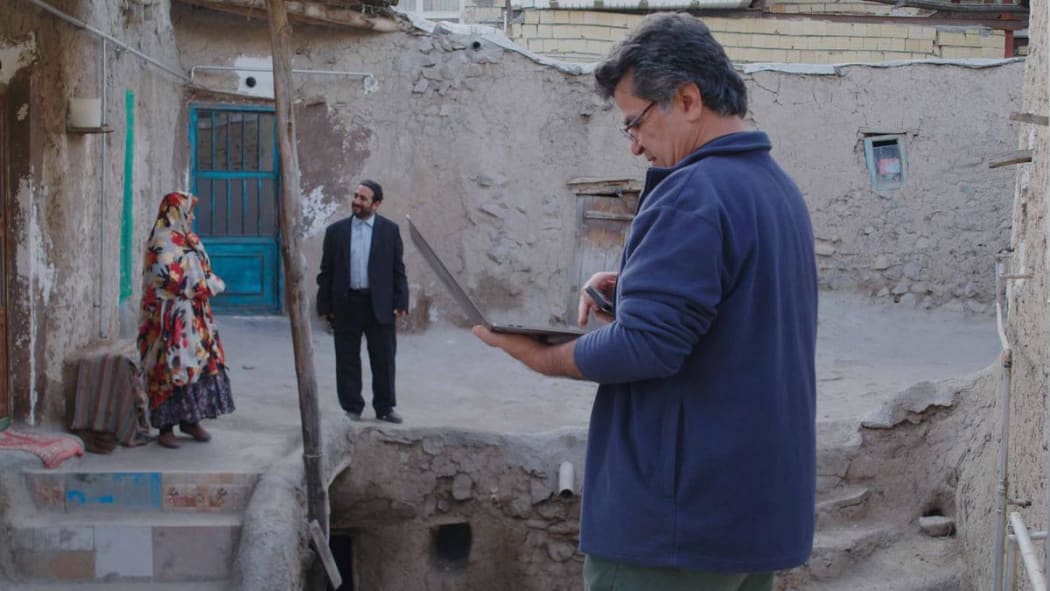 Banned Iranian director Jafar Panahi plays himself in his film No Bears