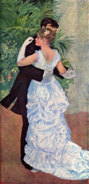'Dance in the City' by Pierre-Auguste Renoir