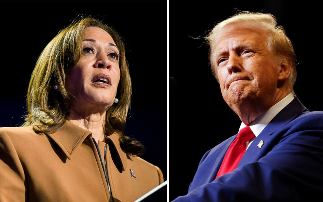 Kamala Harris and Donald Trump