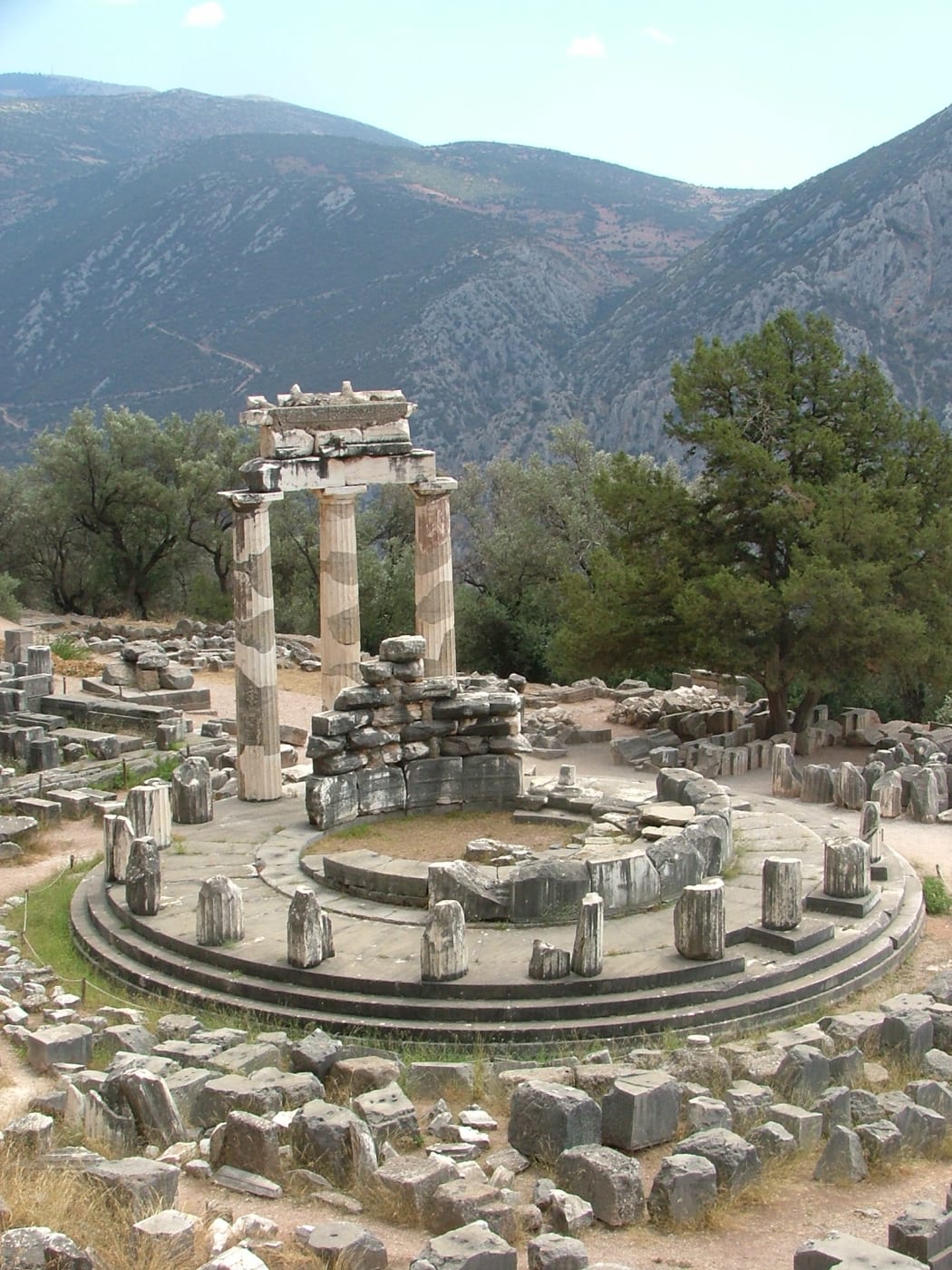 Temple of Apollo, Delphi, Mount Parnassus