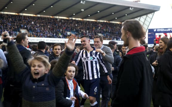 Pitch invaders in English football.