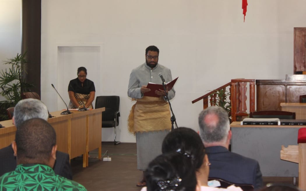 Tonga's Parliamentary Speaker, Lord Fakafanua
