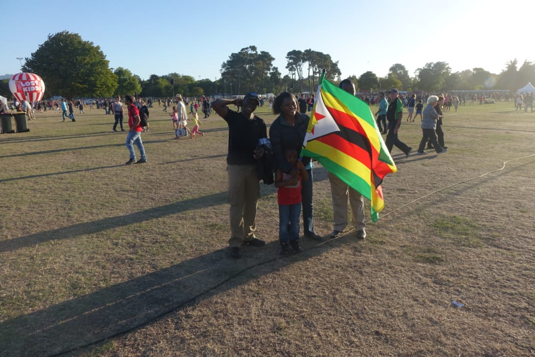Supporters turn out for Zimbabwe