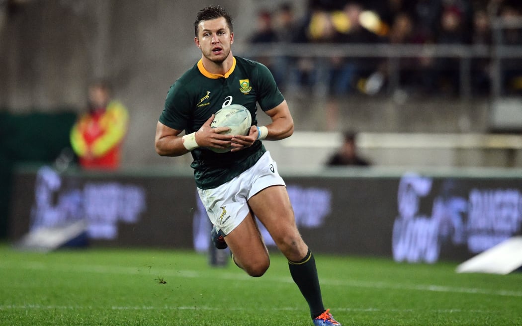 Springbok first five Handre Pollard
