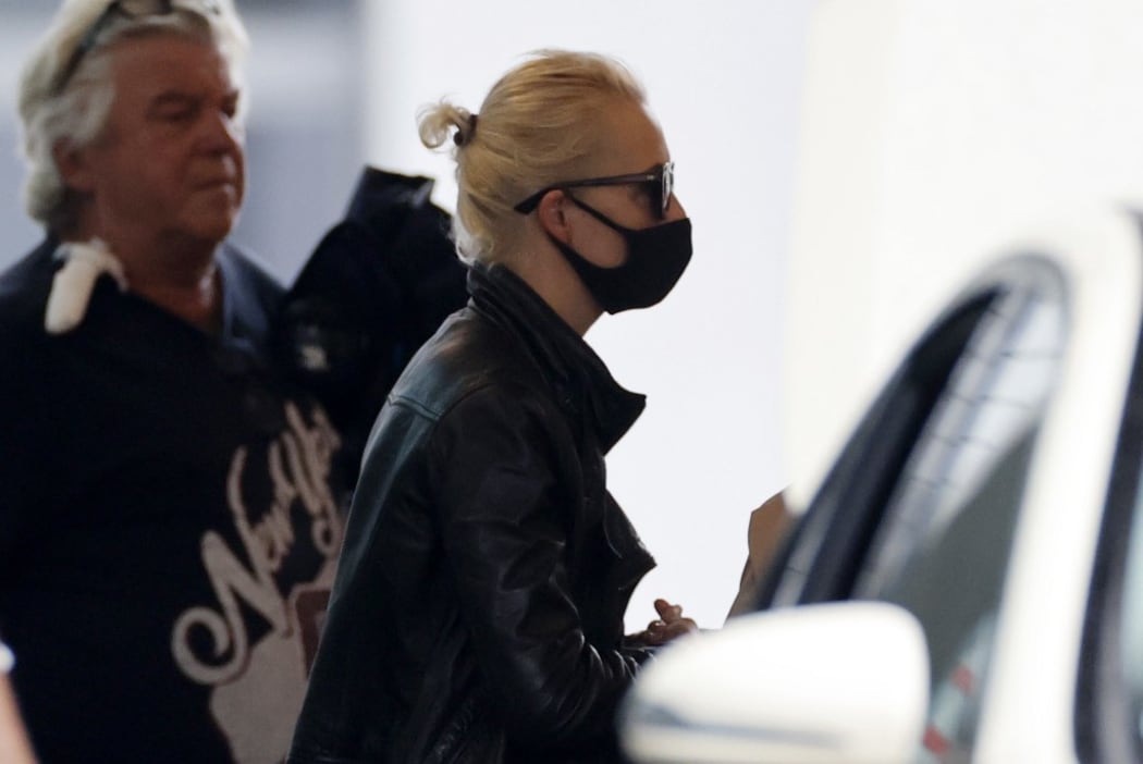 Yulia Navalnaya, the wife of Russian opposition figure Alexei Navalny, arrives on August 22, 2020 to Berlin's Charite hospital, where Navalny will be treated after his medical evacuation to Germany following a suspected poisoning.