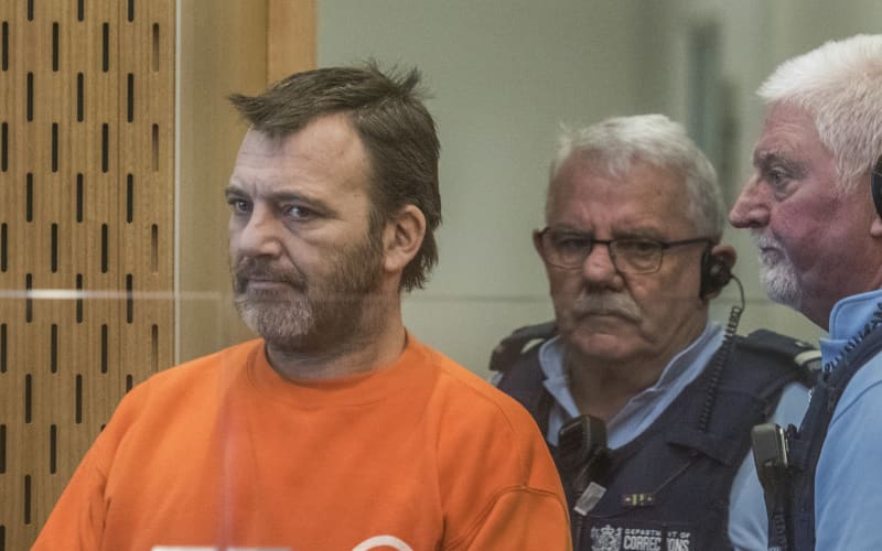 Philip Neville Arps sentenced on charges relating to the posting of the live streaming of the mosque massacre.