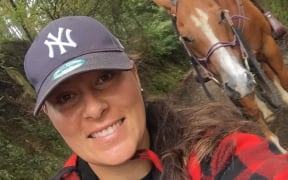 Black Ferns prop Aleisha-Pearl Nelson loves riding her horses and connecting with nature on her family farm in Kaihu.
