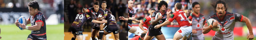 New Zealand Warriors quartet Mason Lino, Ken Maumalo, James Gavet and Bunty Afoa have all been selected in the Toa Samoa squad for the first time.