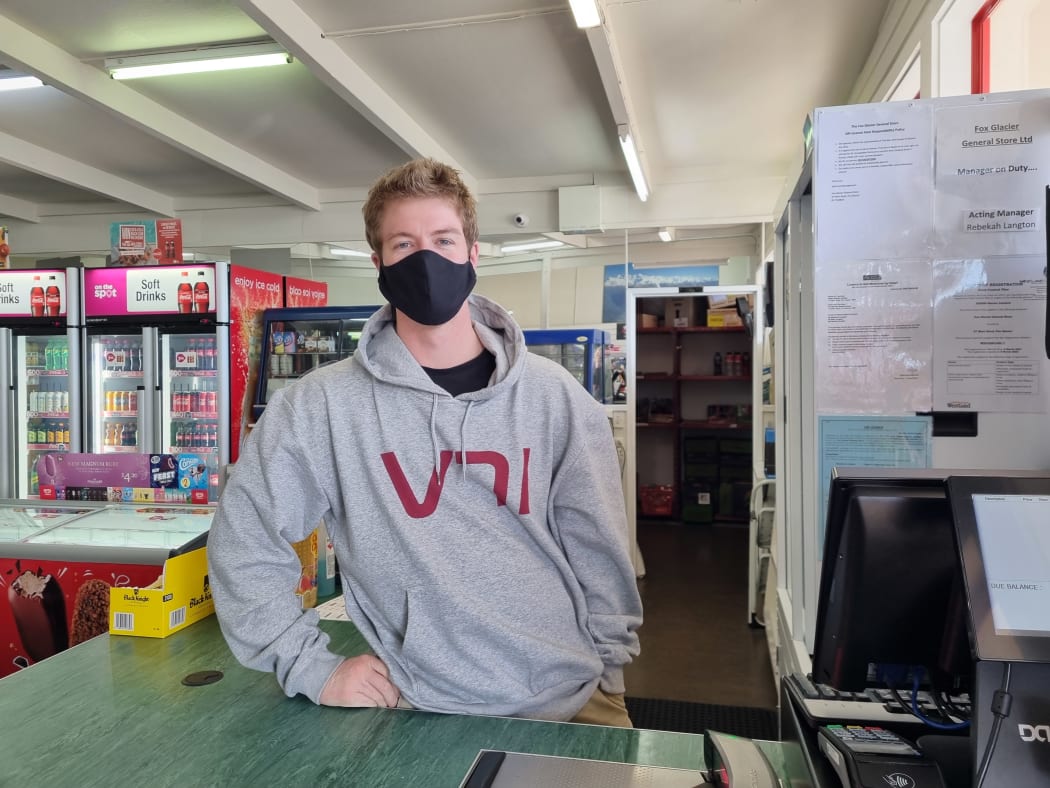 Sean Langton and his wife bought the Fox Glacier General Store earlier this year.