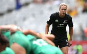 Kelly Brazier of New Zealand Women during Day 3 of the 2022 HSBC Cape Town Sevens held at Cape Town Stadium in Cape Town on 11 November 2022 ©Shaun Roy/BackpagePix