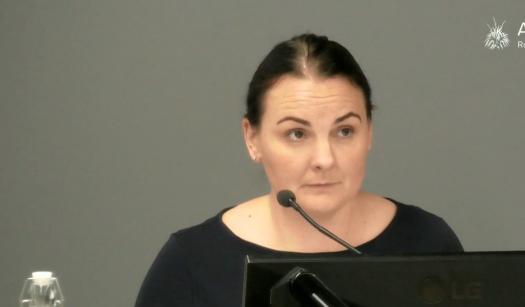 Medical Council deputy chief executive Aleyna Hall at the abuse in care inquiry.