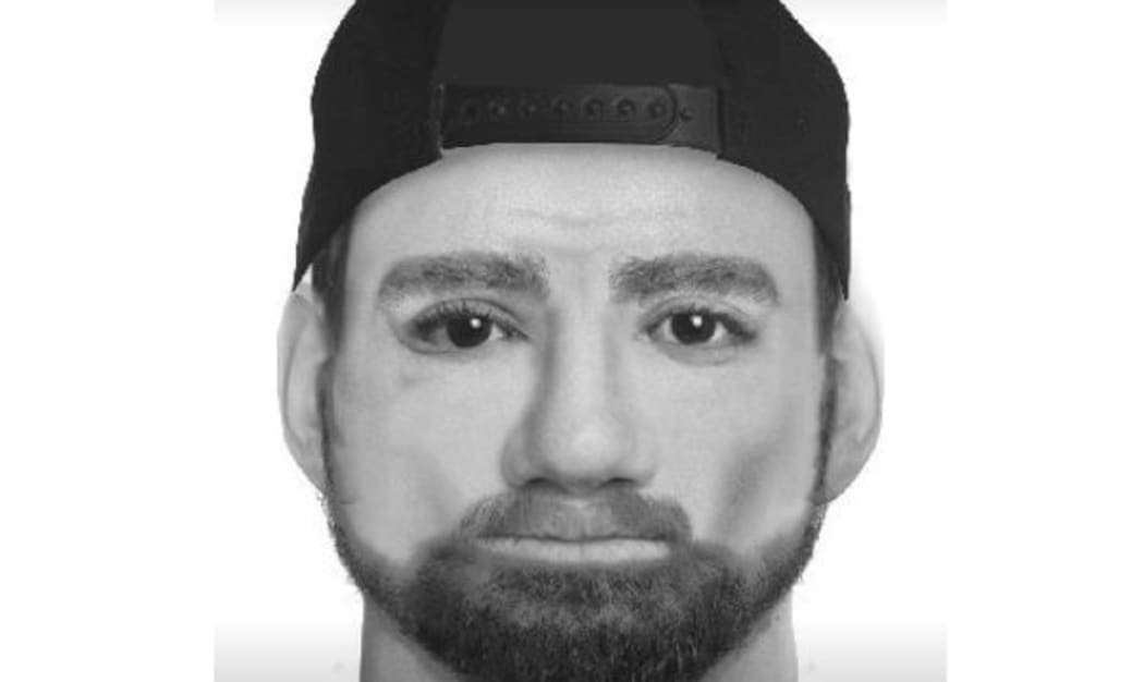An identikit photo of an offender who carried out a violent aggravated burglary in Stokes Road, Mount Eden.