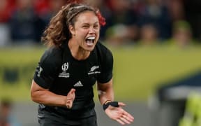 Ruby Tui of New Zealand during the Women's Rugby World Cup Final match between New Zealand and England at Eden Park in Auckland, New Zealand on Saturday November 12, 2022. Copyright photo: Aaron Gillions / www.photosport.nz