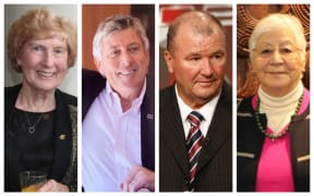 Yvette Corlett, Paul Adams, Graham Lowe and Areta Koopu.