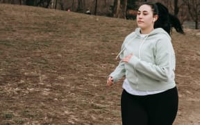 woman running